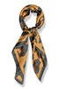 Doing The Best Brown Leopard Square Scarf