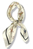 Naomi Ivory Horse Square Scarf