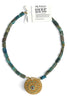 Made in the Deep South 1960s Capri Signed Brooch 1960s Chrysocolla Necklace