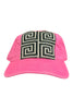 Kilim Baseball Hat - Hot Pink 46