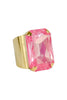 TOVA Mini Soleil Ultra Fuchsia Moon Ring