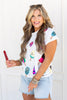 Scattered Multi Popsicle Tee | Queen Of Sparkles