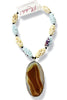 Made in the Deep South 1970s Agate 1960s Hand Painted Porcelain Beads