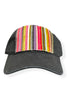 Kilim Baseball Hat - Black 100