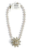 Made In The Deep South 1950s Juliana Brooch Rose Quartz Necklace