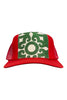 Kilim Trucker Hat - Red 321
