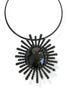 Aubrey Black Statement Necklace