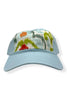 Kilim Baseball Hat - Pale Blue 69 *Final Sale*