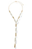 Based On The Truth Pearl and Gold Necklace