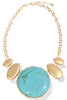One or The Other Turquoise Statement Necklace
