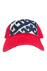 Kilim Baseball Hat - Red 48