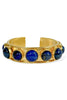 Virtue Gemma Lapis Cuff Bracelet