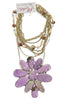 Made In The Deep South 1970s Agate Pendant 1960s MCM Necklace