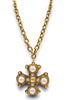 Off The Rails Necklace - Pearl | Yochi