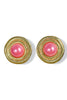Patty Hot Pink Stud Earrings