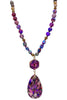 Up and Ready Necklace - Purple