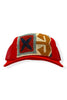 Kilim Trucker Hat - Red 250
