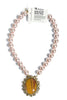 Made in the Deep South 1960s Jasper Brooch 1950s Glass Pearl Necklace