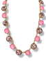 Favorite Moments Pink Stone Necklace
