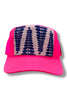 Kilim Trucker Hot Pink - 168