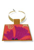 Kilim Suzani Red Fabric Choker Necklace 10