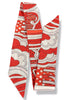 All The Good Red Twilly Scarf