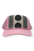 Kilim Trucker Hat - Baby Pink 102