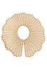 Paula Caramel Lace Collar Scarf
