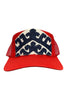 Kilim Trucker Hat - Red 311