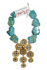 Made in the Deep South 1970s Pendant 1960s Jasper Beads Necklace