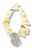 Made in the Deep South 1920s Eisenberg Fur Clip 1960s Citrine Necklace
