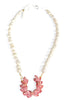 Made In The Deep South 1950s Brooch Baroque Pearl Necklace