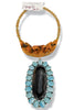 Made In The Deep South 1970s Agate & Turquoise 1950s Necklace