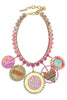 TOVA Reed Statement Charm Necklace