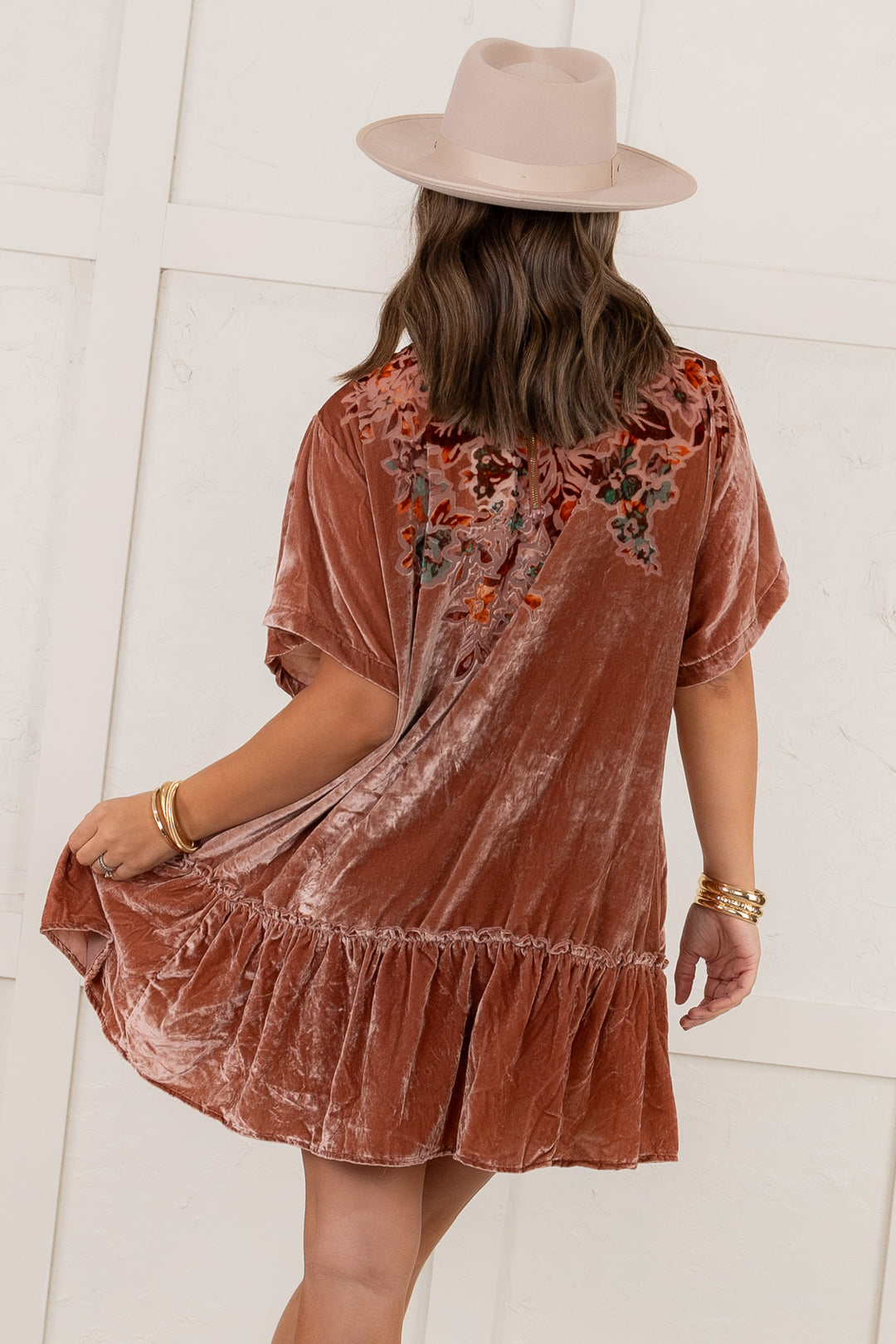 free people sweet echoes mini dress Sweet Echoes Velvet Mini Dress