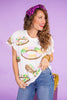 King Cake Tee | Queen Of Sparkles - FINAL SALE