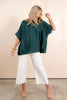 One Truth Dark Green Short Sleeve Top