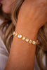 Antonia Tennis Bracelet - Iridescent Clear Crystal | Julie Vos