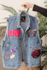 Paris Denim Vest - 4