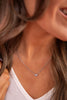 Fern Crystal Pendant Necklace - Silver White Crystal | Kendra Scott
