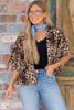 Uptown Girl Brown Leopard Short Sleeve Top