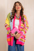 Full Of Love Pink Pastel Long Sleeve Cardigan