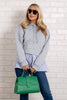 Tara Kelly Green Leather Handbag
