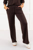 Jet Setter Pant - Chocolate Brown - DOORBUSTER