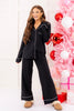 Sweet Dreams Pajama Set - Black - DOORBUSTER