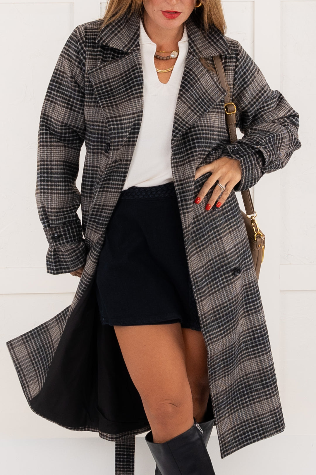 Jackie Plaid Trench Coat | Z Supply - FINAL SALE