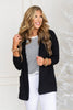 You Make It Easy Cardigan - Black - FINAL SALE