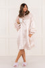 Glazey Satin Hoodie - Blush | Kitsch