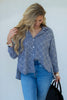 DOORBUSTER A Little Glamorous Black Long Sleeve Top