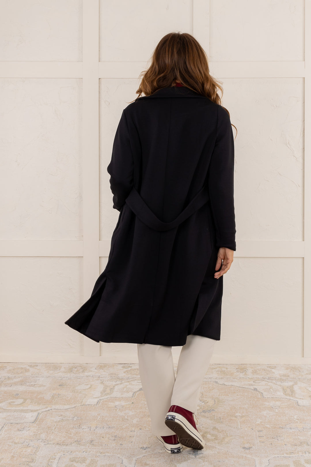 SPANX AirEssentials Black Long Coat